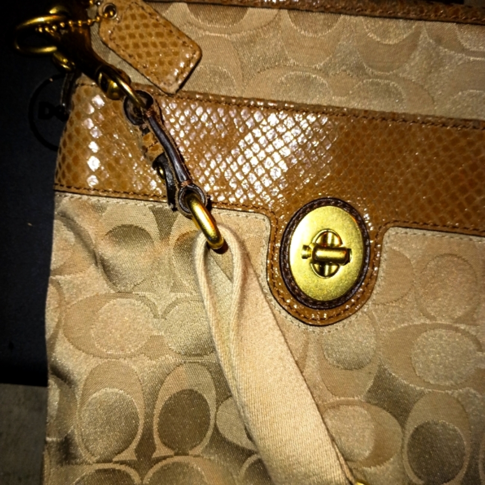 Brown saddle bag